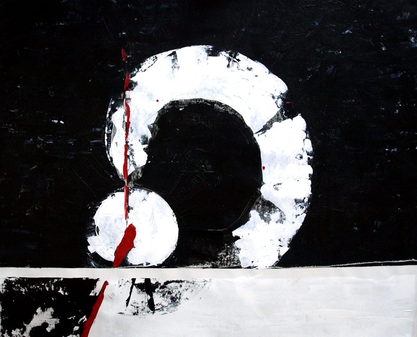 Rémanence - Pintura / Peinture. Medium: Acrylic on canvas, Year: 2015. — Estela Currao.