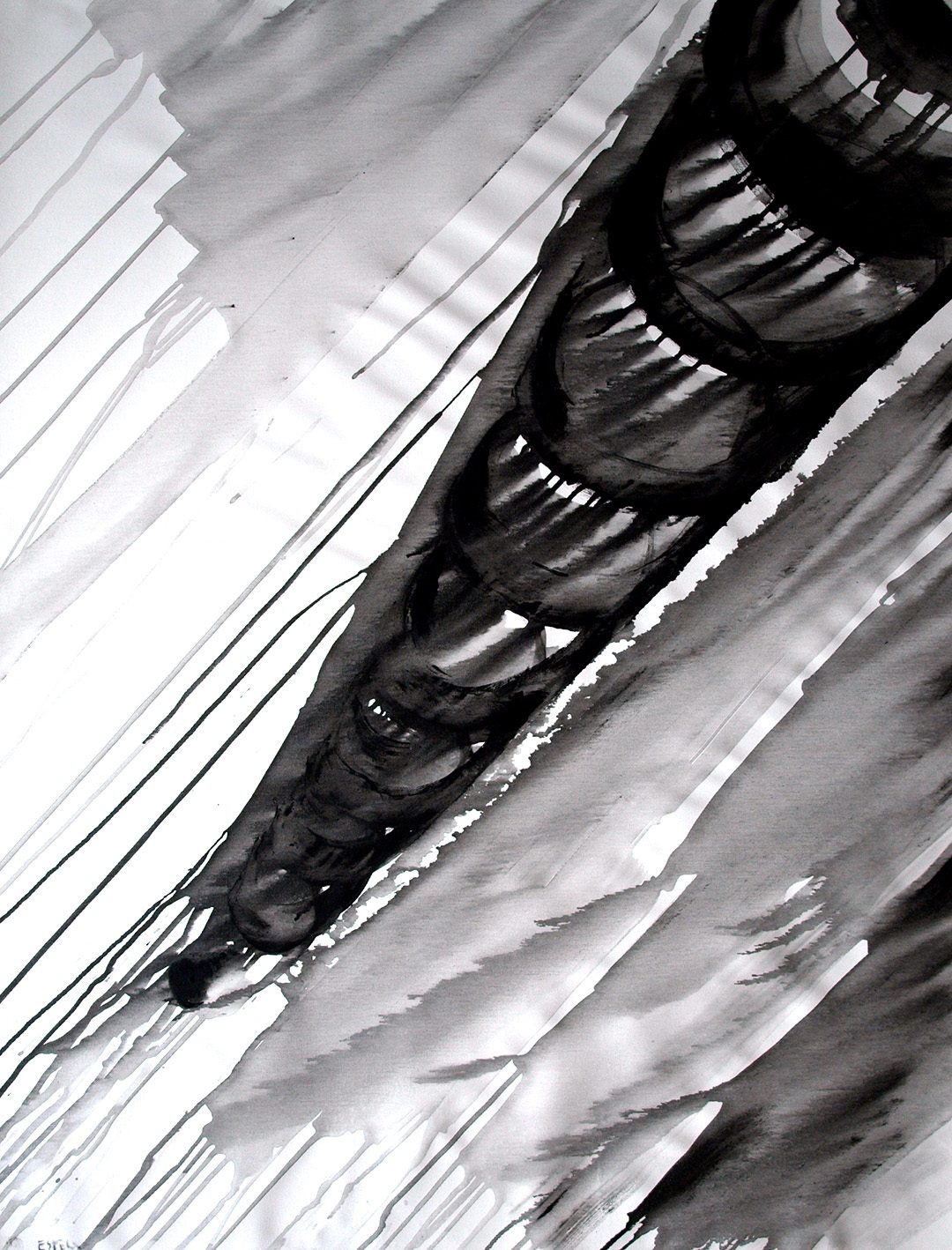 Traverse impérieuse - Pintura / Peinture. Medium: Acrylic on canvas, Year: 2015. — Estela Currao.