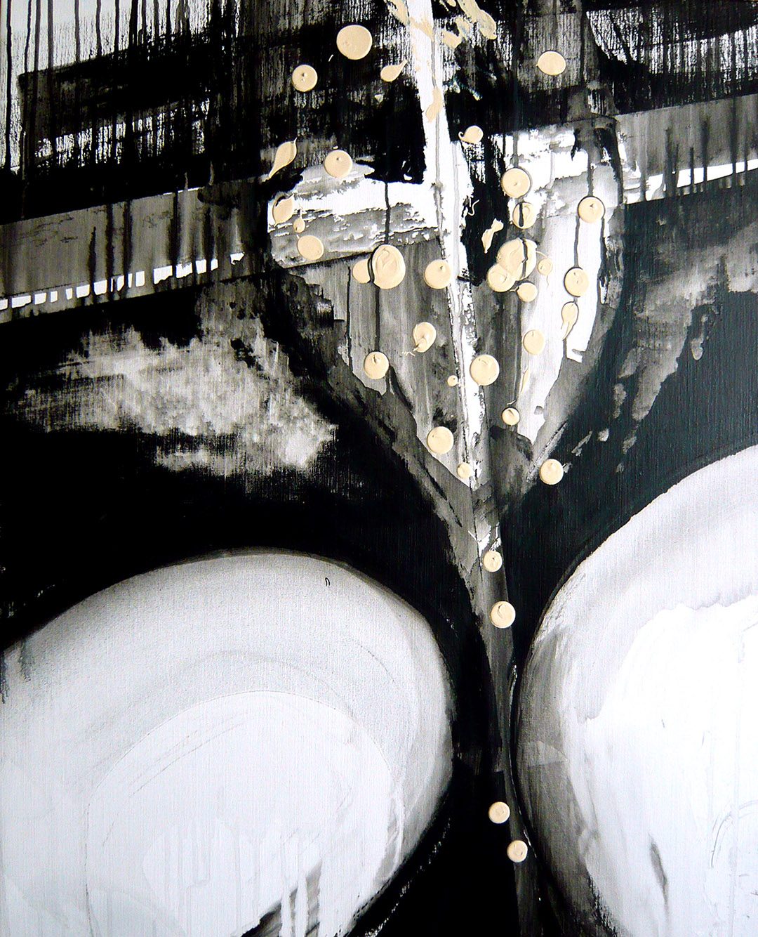 Érosion intérieure - Pintura / Peinture. Medium: Acrylic on canvas, Year: 2013. — Estela Currao.
