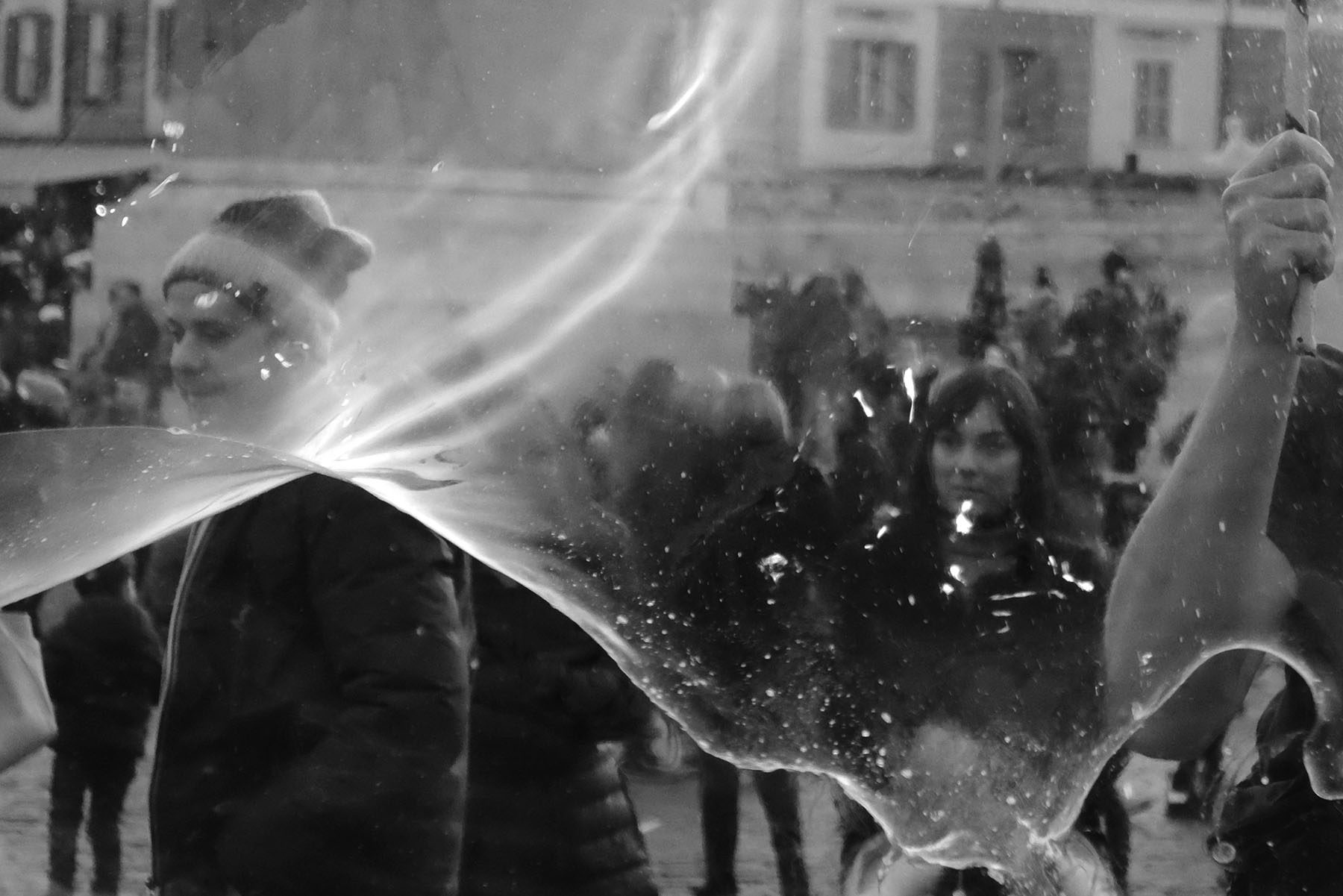 La forma de lo efímero - Fotografía / Photographie. Medium: Digital BNW photography, Year: 2020. — Estela Currao.