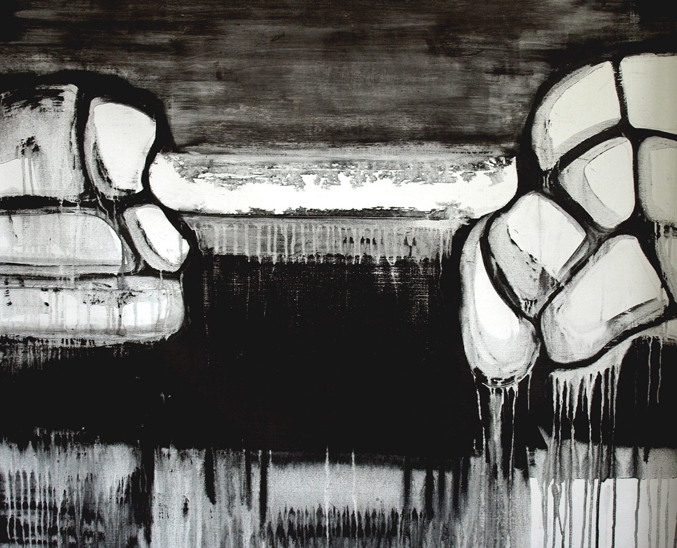 El puente - Pintura / Peinture. Medium: Acrylic on canvas, Year: 2013. — Estela Currao.