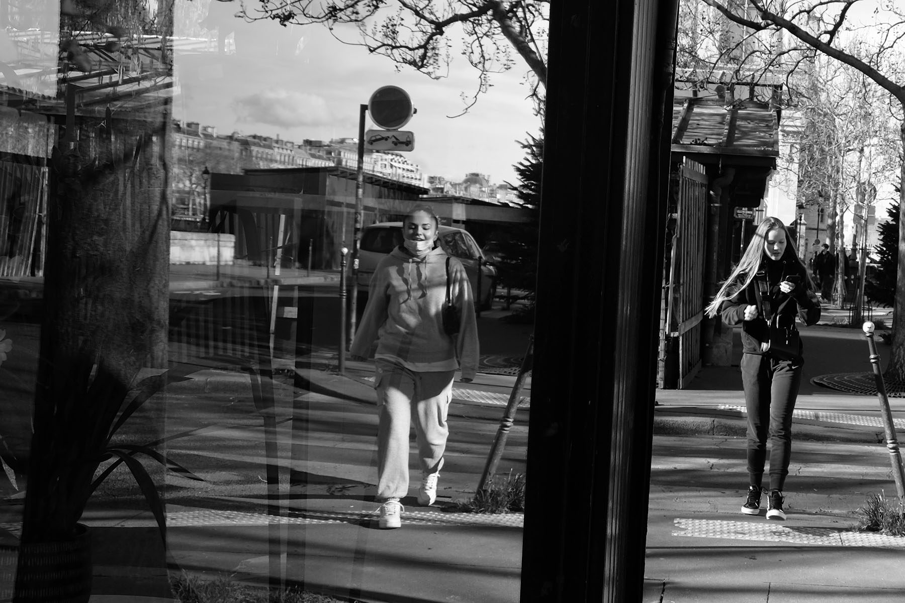 Ucronías Urbanas II - Fotografía / Photographie. Medium: Digital BNW photography, Year: 2022. — Estela Currao.