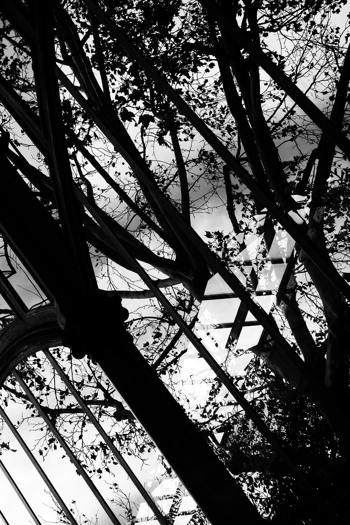Hétérotopie urban - Fotografía / Photographie. Medium: Digital BNW photography, Year: 2017. — Estela Currao.