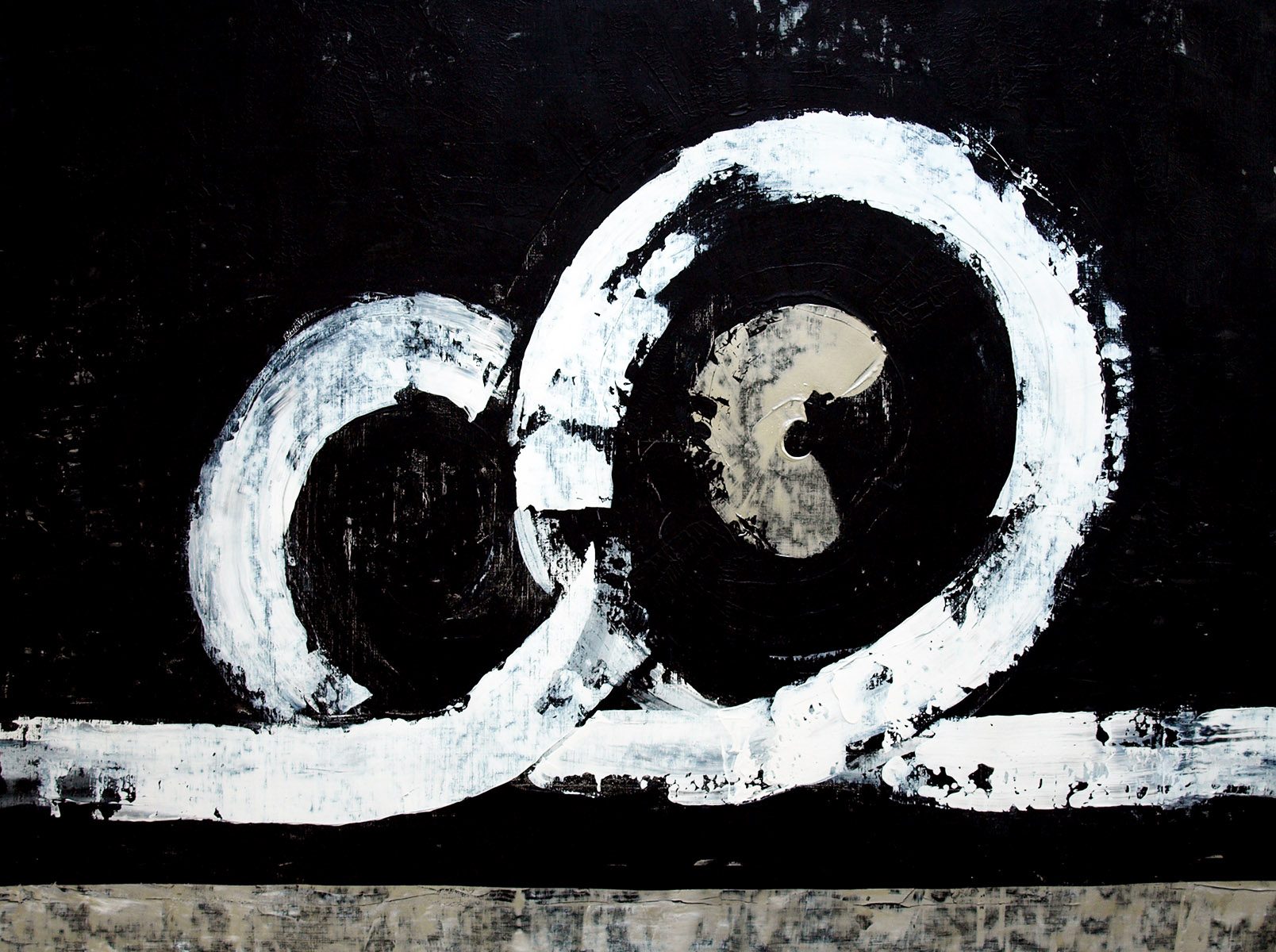 La ritournelle - Pintura / Peinture. Medium: Acrylic on canvas, Year: 2015. — Estela Currao.