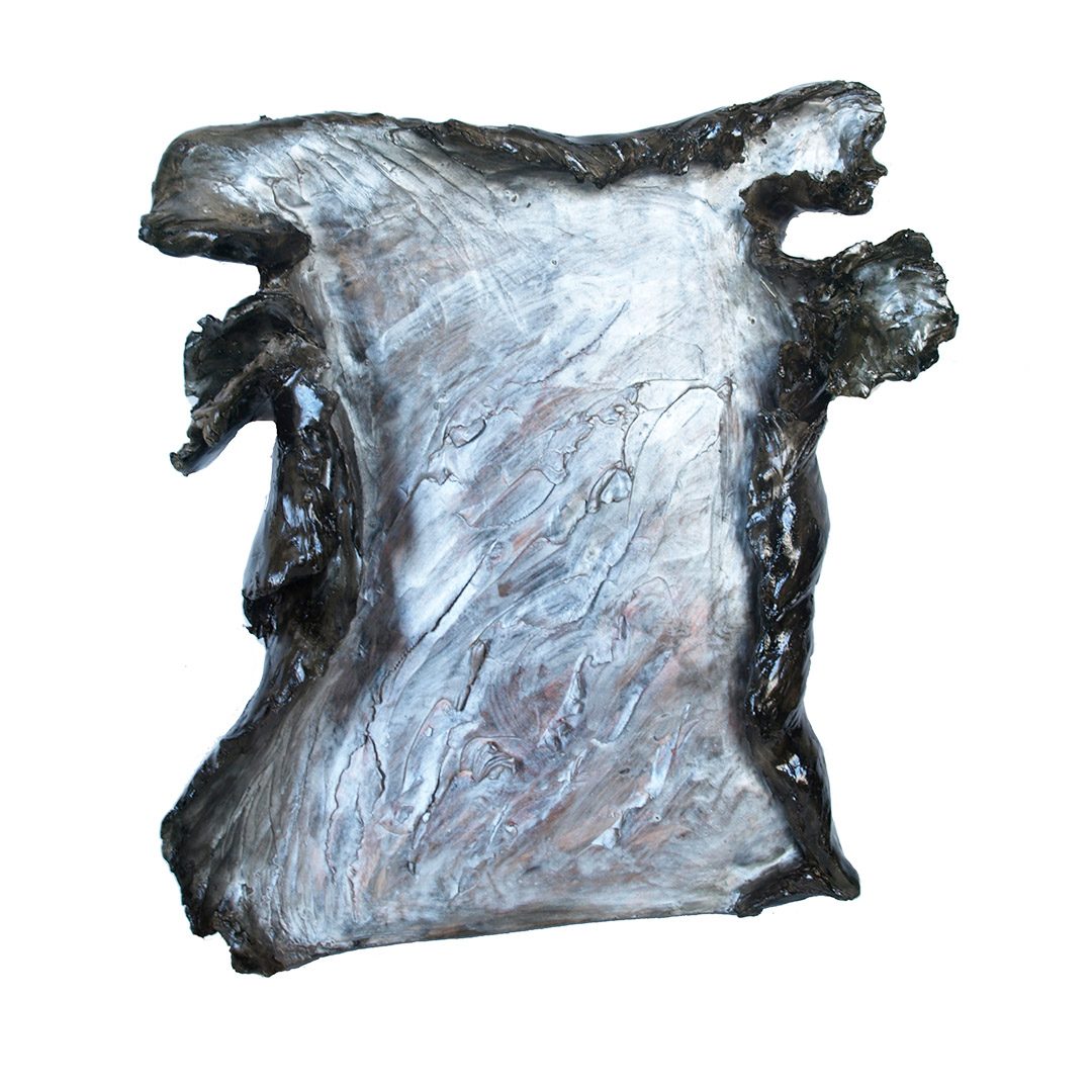 Abandon désirable (Abandonment desirable) - Escultura / Sculpture. Medium: Patinated terracotta, Year: 2011. — Estela Currao.