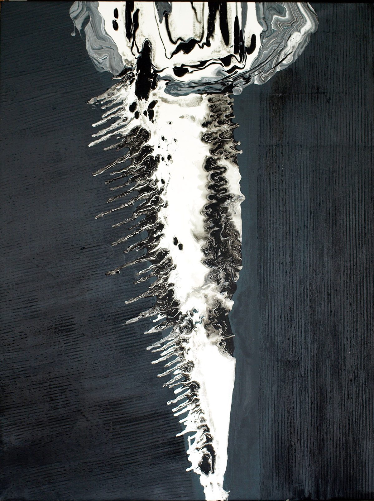 Interferencia Rítmica - Pintura / Peinture. Medium: Acrylic on canvas, Year: 2015. — Estela Currao.