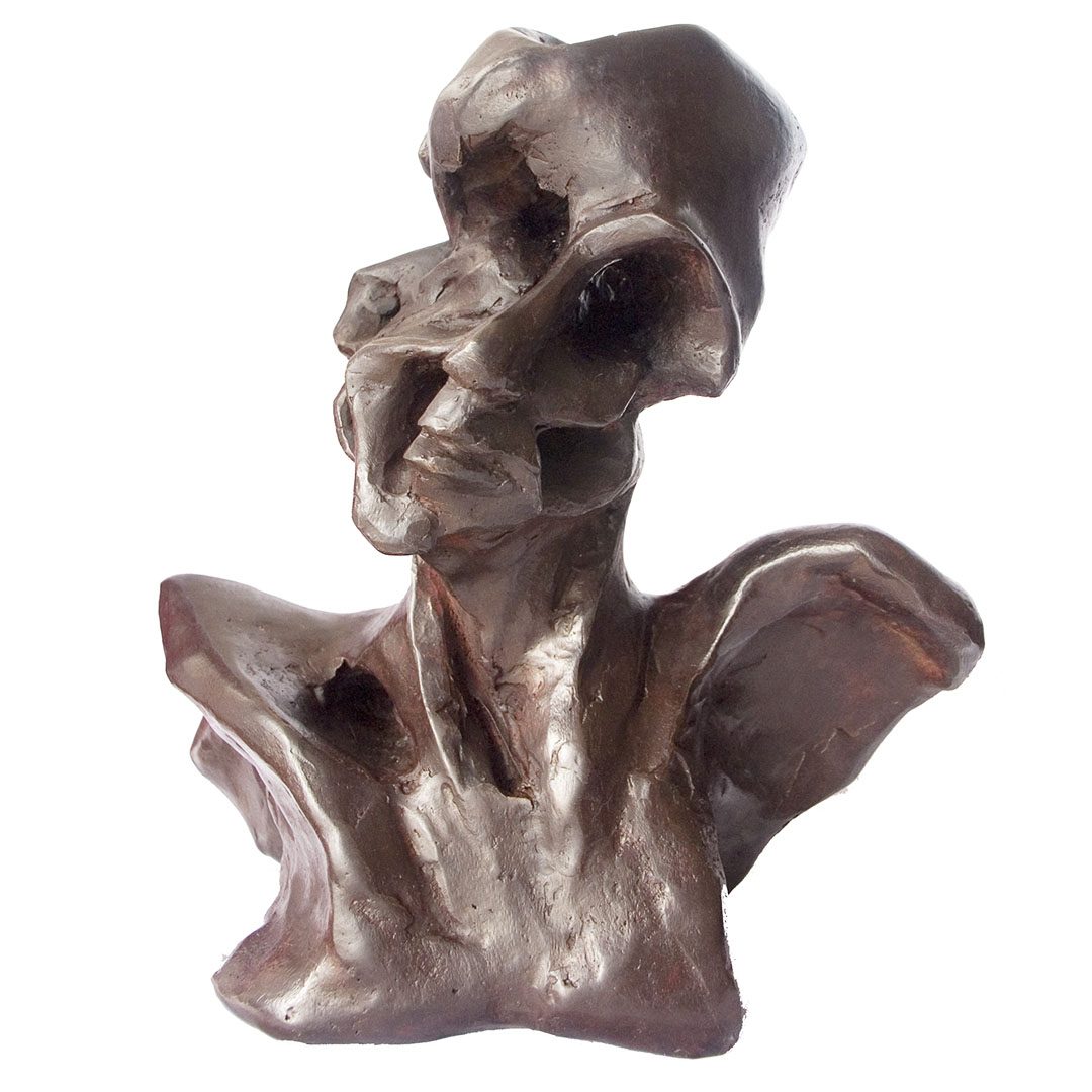 Crisálida - Escultura / Sculpture. Medium: Bronze 1/8, Year: 2005. — Estela Currao.