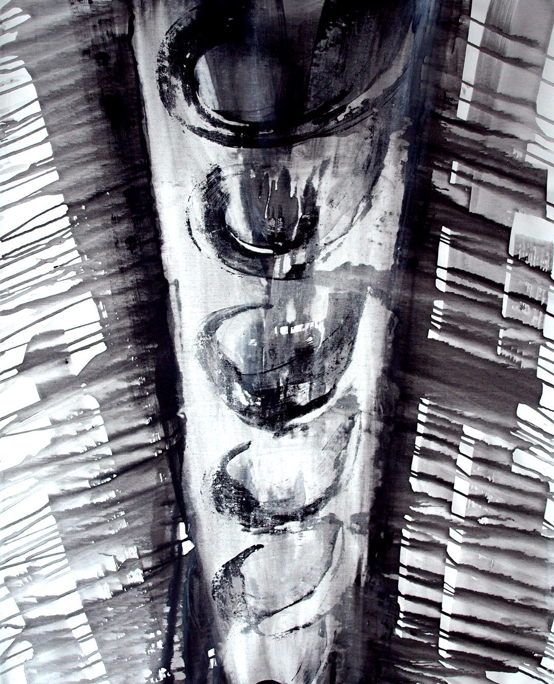 L'infini tourbulent - Pintura / Peinture. Medium: Acrylic on canvas, Year: 2015. — Estela Currao.