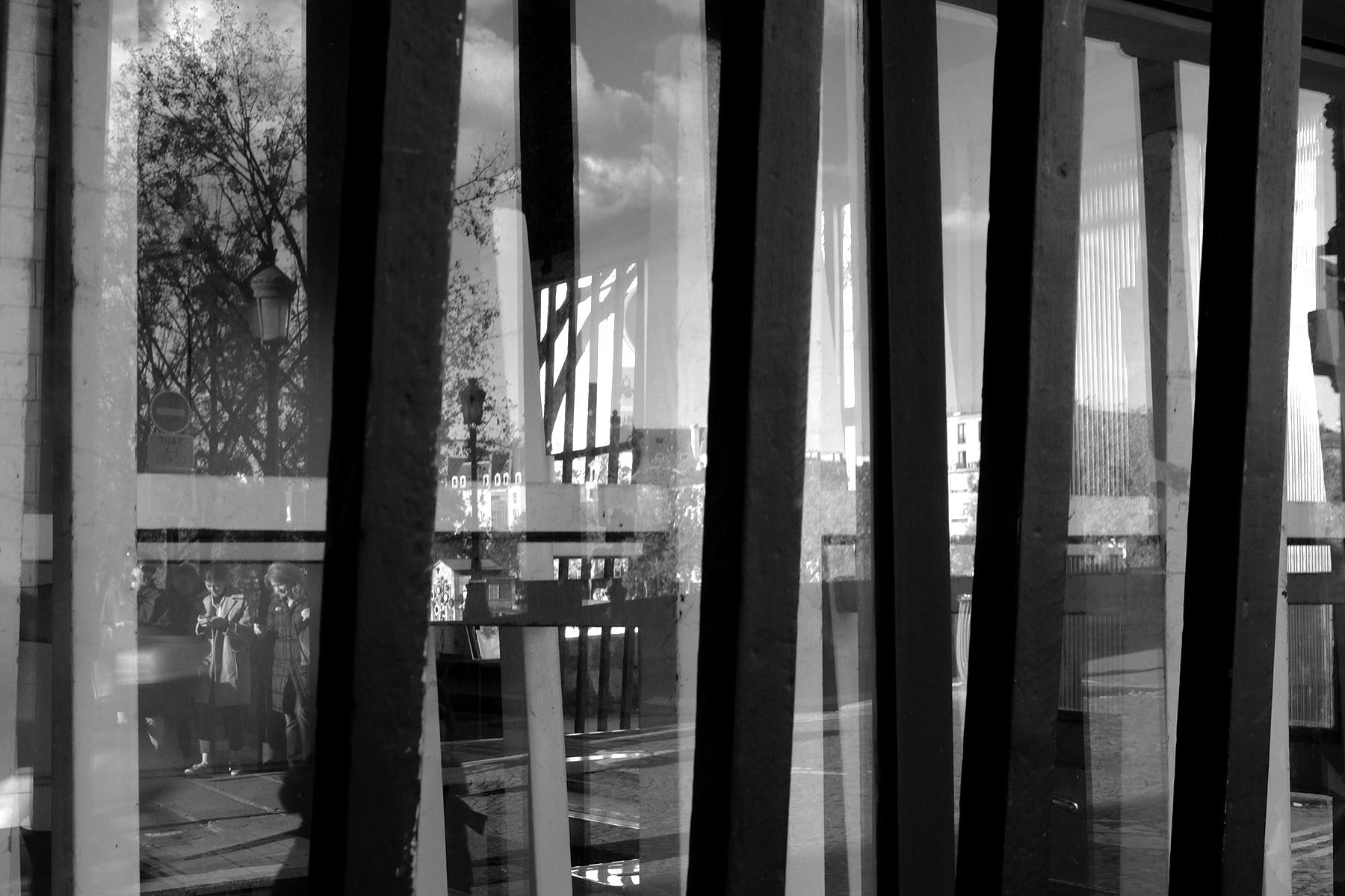 Interticios II - Fotografía / Photographie. Medium: Digital BNW photography, Year: 2019. — Estela Currao.